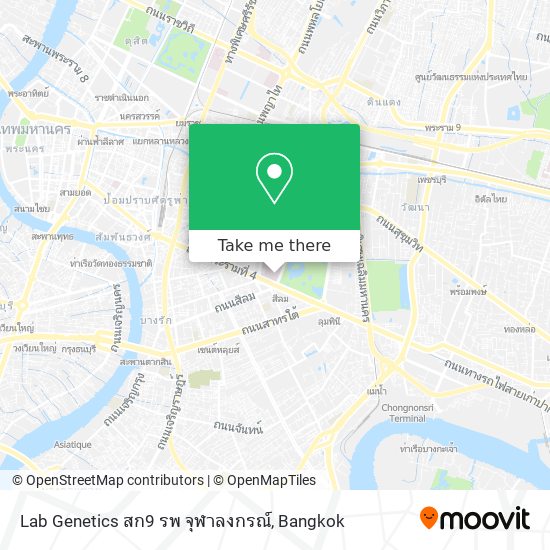 Lab Genetics สก9 รพ จุฬาลงกรณ์ map