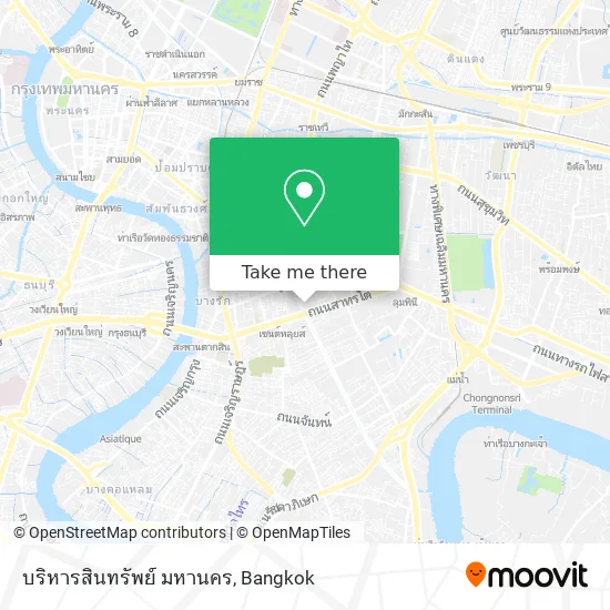 บริหารสินทรัพย์ มหานคร map