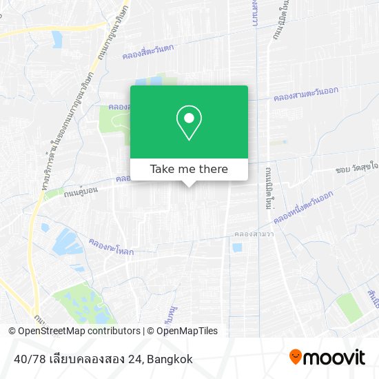 40/78 เลียบคลองสอง 24 map