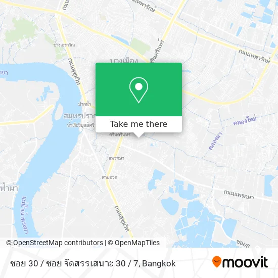 ซอย 30 / ซอย จัดสรรเสนาะ 30 / 7 map