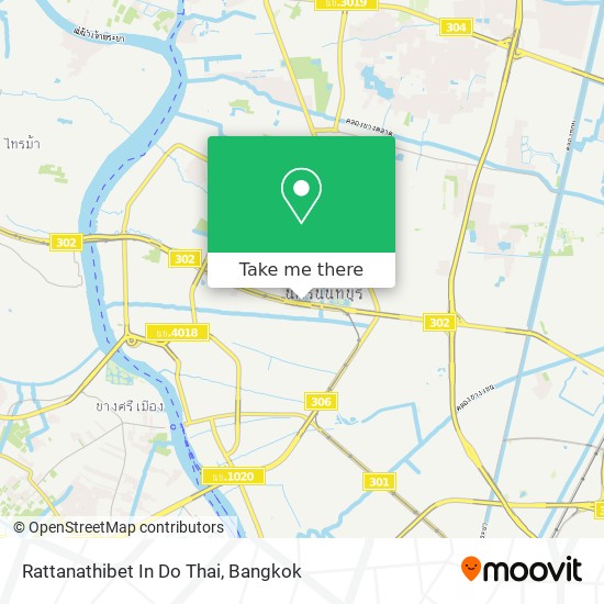 Rattanathibet In Do Thai map