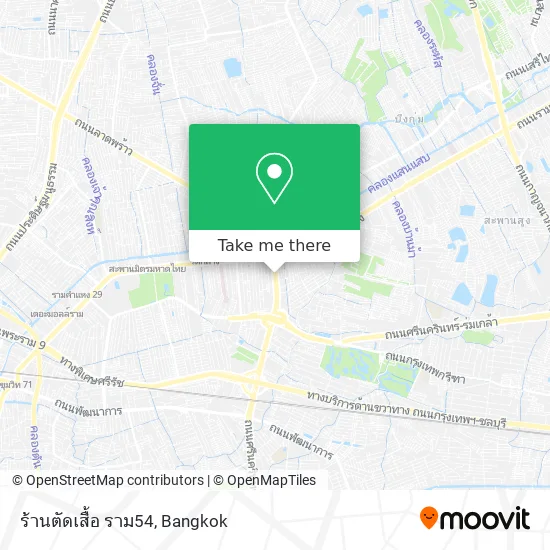 ร้านตัดเสื้อ ราม54 map