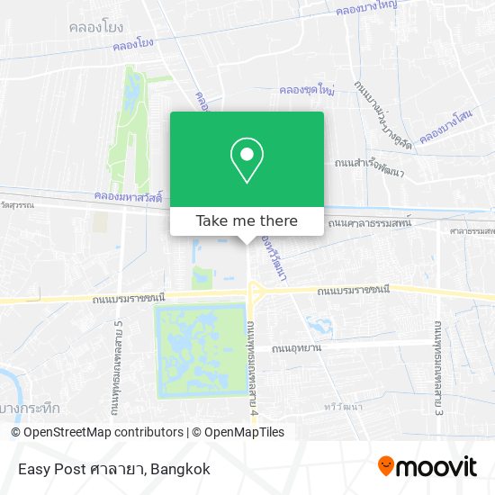 Easy Post ศาลายา map