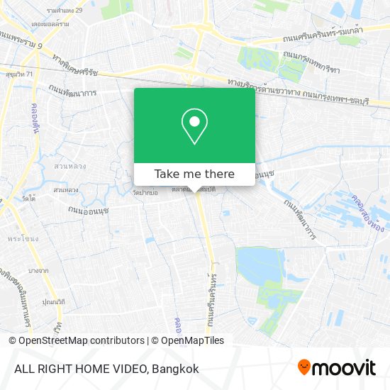 ALL RIGHT HOME VIDEO map
