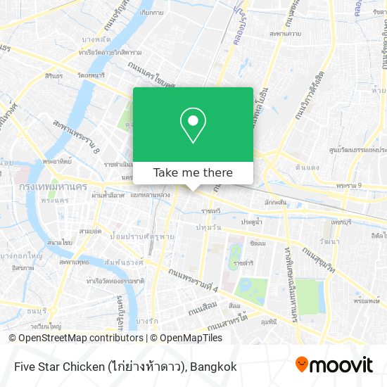 Five Star Chicken (ไก่ย่างห้าดาว) map
