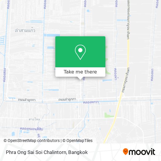 Phra Ong Sai Soi Chalintorn map