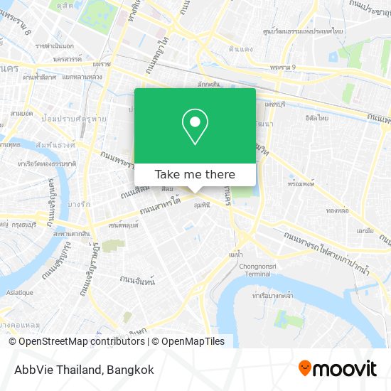 AbbVie Thailand map