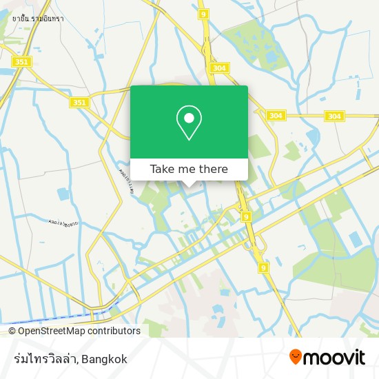 ร่มไทรวิลล่า map