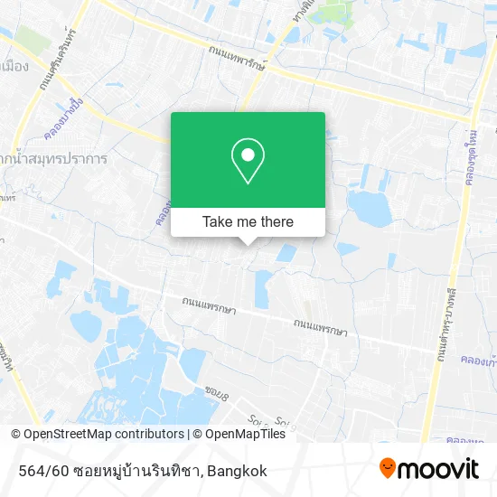 564/60 ซอยหมู่บ้านรินทิชา map
