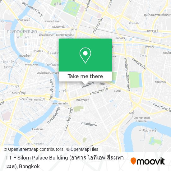 I T F Silom Palace Building (อาคาร ไอทีเอฟ สีลมพาเลส) map
