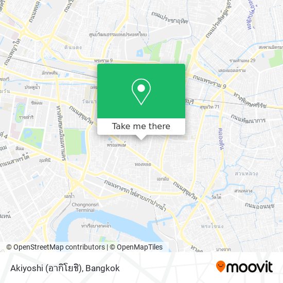 Akiyoshi (อากิโยชิ) map