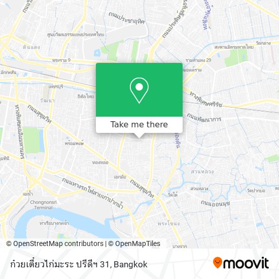 ก๋วยเตี๋ยวไก่มะระ ปรีดีฯ 31 map