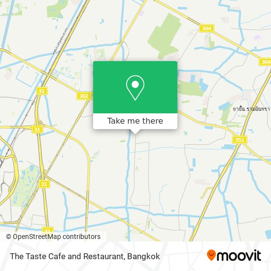 The Taste Cafe and Restaurant map