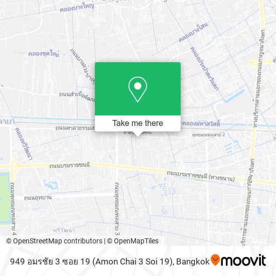 949 อมรชัย 3 ซอย 19 (Amon Chai 3 Soi 19) map