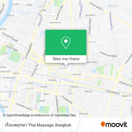 เรือนพฤกษา Thai Massage map