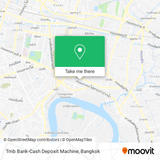 Tmb Bank-Cash Deposit Machine map