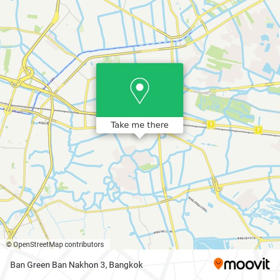 Ban Green Ban Nakhon 3 map