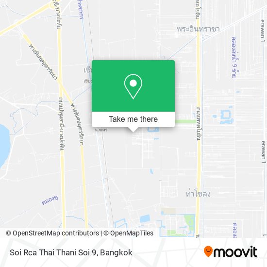 Soi Rca Thai Thani Soi 9 map