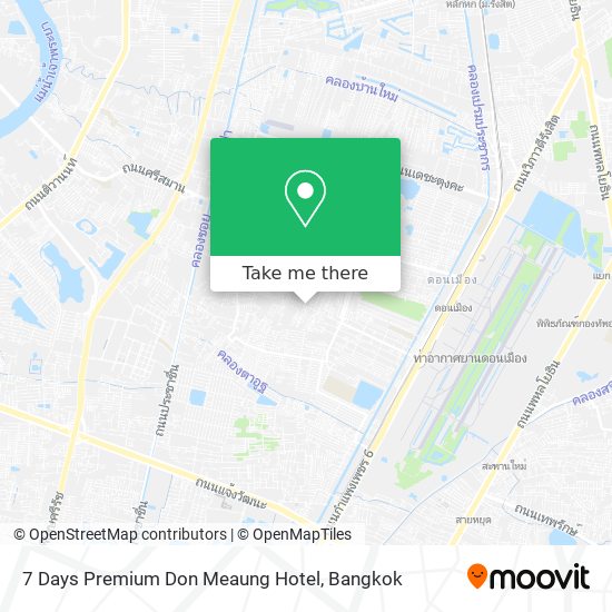 7 Days Premium Don Meaung Hotel map