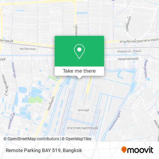 Remote Parking BAY 519 map