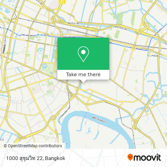 1000 สุขุมวิท 22 map