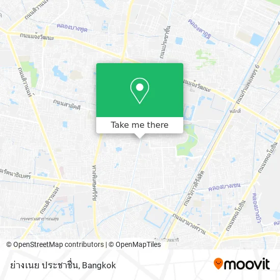 ย่างเนย ประชาชื่น map
