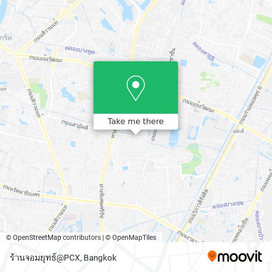 ร้านจอมยุทธ์@PCX map