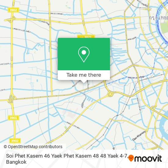 Soi Phet Kasem 46 Yaek Phet Kasem 48 48 Yaek 4-7 map