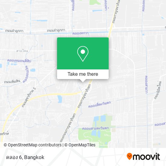 คลอง 6 map