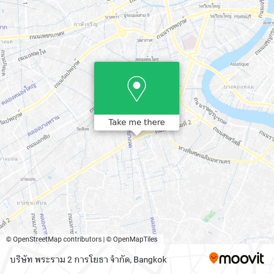 บริษัท พระราม 2 การโยธา จำกัด map