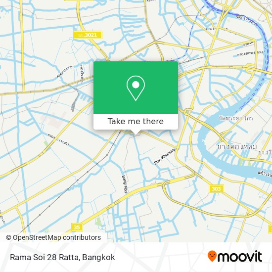 Rama Soi 28 Ratta map