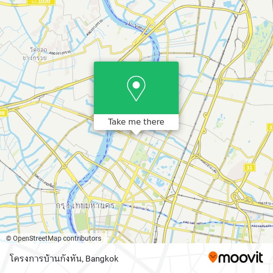 โครงการบ้านกังหัน map