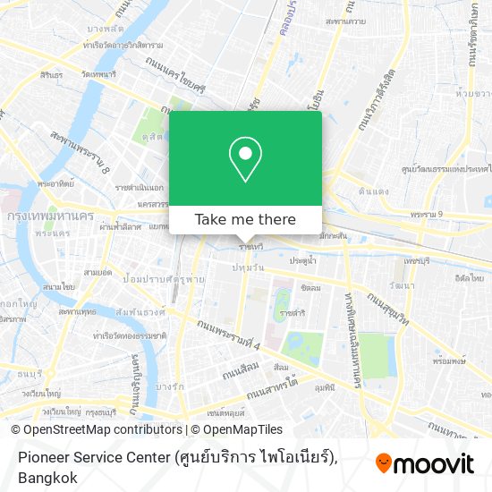 Pioneer Service Center (ศูนย์บริการ ไพโอเนียร์) map