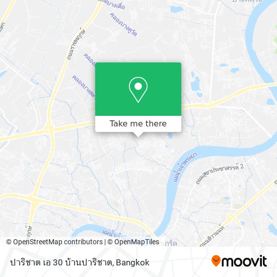 ปาริชาต เอ 30 บ้านปาริชาต map