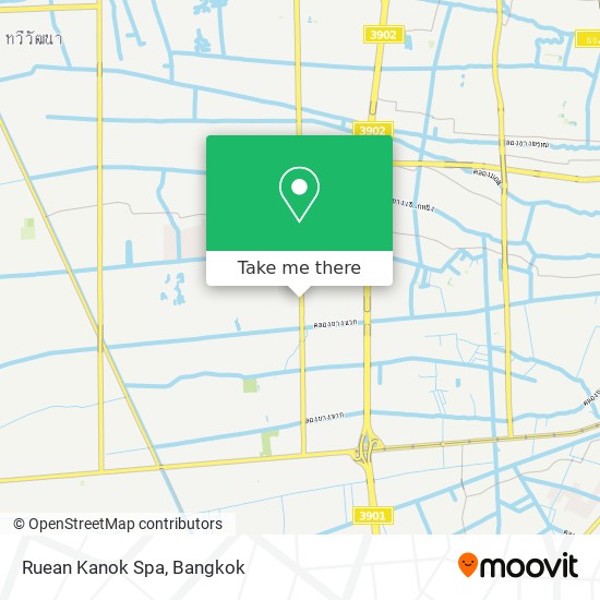 Ruean Kanok Spa map