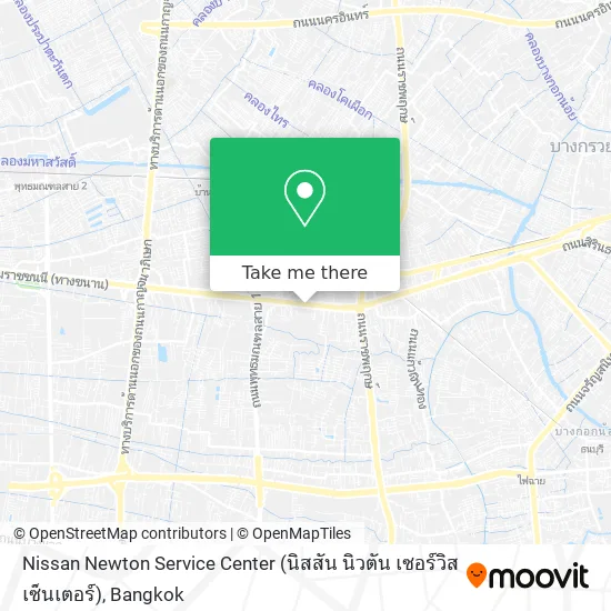 Nissan Newton Service Center (นิสสัน นิวตัน เซอร์วิส เซ็นเตอร์) map