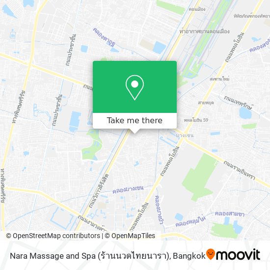 Nara Massage and Spa (ร้านนวดไทยนารา) map