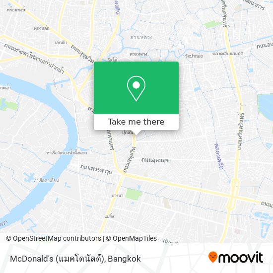 McDonald's (แมคโดนัลด์) map