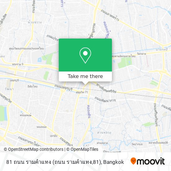 81 ถนน รามคำแหง (ถนน รามคำแหง,81) map