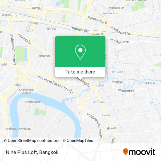 Nine Plus Loft map