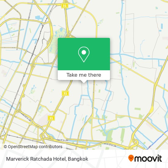 Marverick Ratchada Hotel map