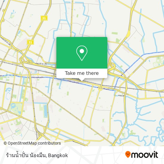 ร้านน้ำปั่น น้องมีน map