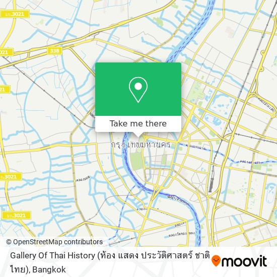 Gallery Of Thai History (ห้อง แสดง ประวัติศาสตร์ ชาติ ไทย) map