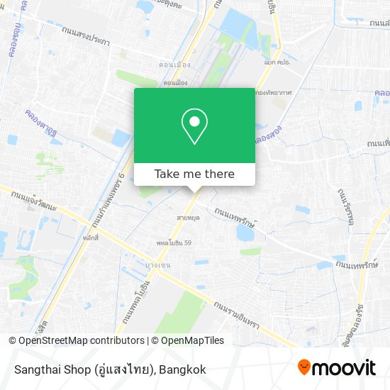 Sangthai Shop (อู่แสงไทย) map
