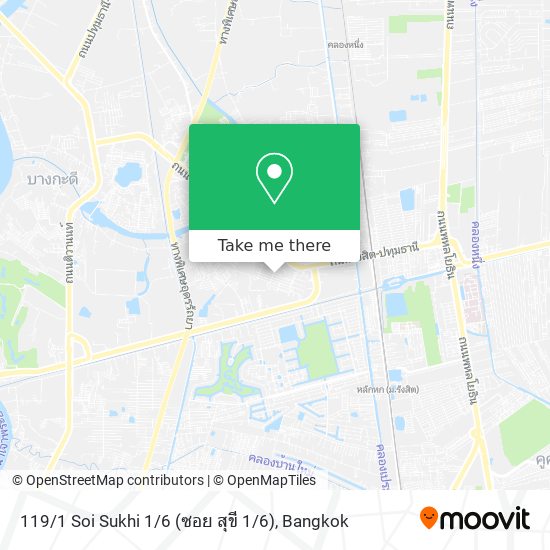 119 / 1 Soi Sukhi 1 / 6 (ซอย สุขี 1 / 6) map