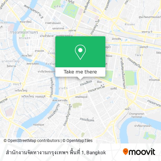 สำนักงานจัดหางานกรุงเทพฯ พื้นที่ 1 map