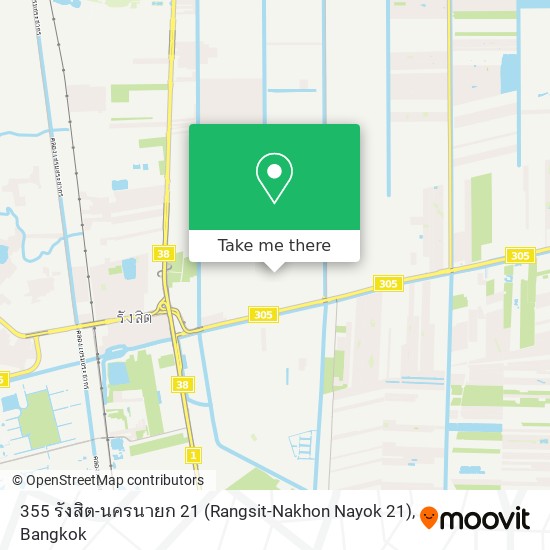 355 รังสิต-นครนายก 21 (Rangsit-Nakhon Nayok 21) map