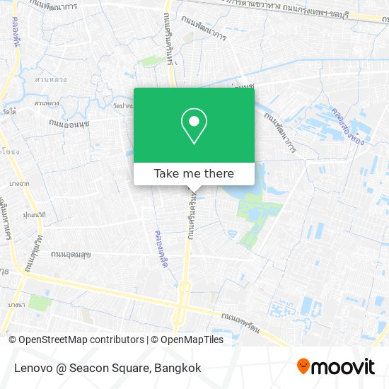 Lenovo @ Seacon Square map