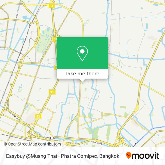 Easybuy @Muang Thai - Phatra Comlpex map