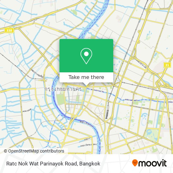 Ratc Nok Wat Parinayok Road map